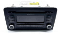 Радио/ проигрыватель CD/DVD / навигация 8P0035186AB   Audi A3 S3 A3 Sportback 8P  