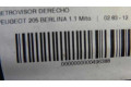 Zpětné zrcátko  Peugeot 205 1990  814856  