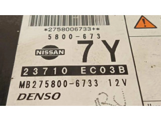 Блок управления двигателя 23710EC03B, 2758006733   Nissan Navara