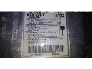 Блок подушек безопасности 603989700   Renault Scenic RX