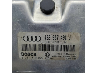 Блок управления двигателя 4B2907401J, 0281010822   Audi A6 S6 C5 4B