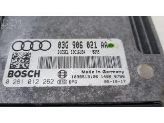 Řídící jednotka 03G906021AA, 1039S13106   Audi A3 S3 8P 2009