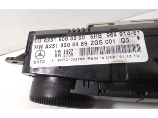 Блок управления климат-контролем A2519063300   Mercedes-Benz ML W164