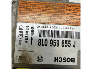 Блок подушек безопасности 8L0959655J, 0285001352   Audi A3 S3 8L