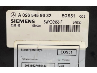 Блок управления коробкой передач A0265459632, 5WK33956F   Mercedes-Benz CLK A208 C208