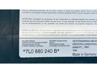 Подушка безопасности в сиденье 7L0880240B   Volkswagen Touareg I