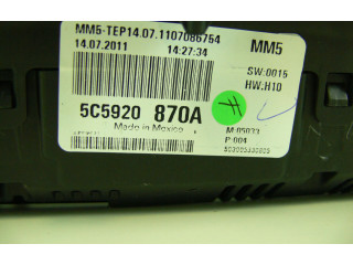 Přístrojová deska  Volkswagen Beetle A5 2011 5C5920870A  