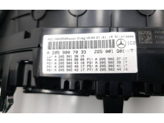 Přístrojová deska  Mercedes-Benz C W205 2018 A2059024318, A2059007033  