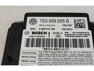 Блок подушек безопасности 7E0959655B, 0285010798   Volkswagen Transporter - Caravelle T5