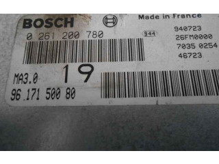 Řídící jednotka 9617150080, 0261200780   Peugeot 106 1994