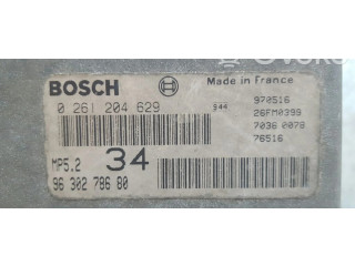 Řídící jednotka 9630278680, 0261204629   Peugeot 106 1996