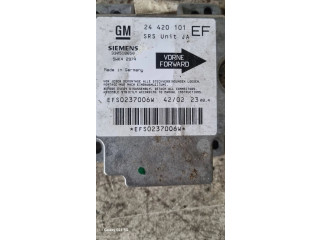 Блок подушек безопасности 24420101, EFS0237006W   Opel Omega A