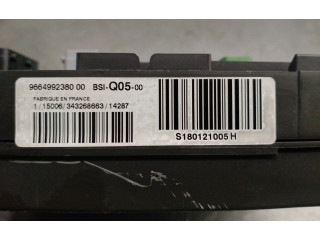 Pojistková skříňka Řídící jednotka BSM 9664992380, S180121005H   Peugeot 508 2014