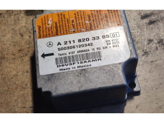 Блок подушек безопасности A2118203385   Mercedes-Benz E W211