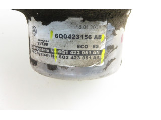 Рулевая рейка  Насос усилителя руля 6Q1423051AN, 6Q0423156AB   Skoda Fabia Mk1 (6Y) 1999 - 2007 года