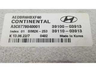 Блок управления двигателя 3910003913   Hyundai Ioniq