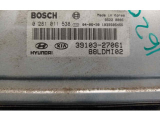Řídící jednotka 3910327061, 0281011538   KIA Cerato 2004