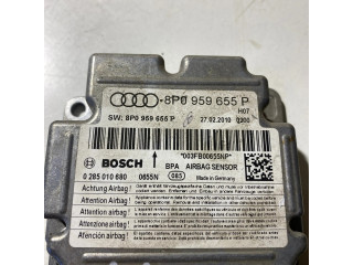 Блок подушек безопасности 8P0959655P, 0285010680   Audi A3 S3 8P