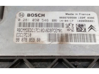 Řídící jednotka 0281030546, 9807885980   Peugeot 2008 I 2014