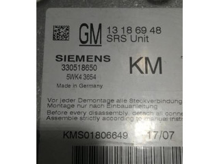 Блок подушек безопасности 13186948, 13186948   Opel Vectra C
