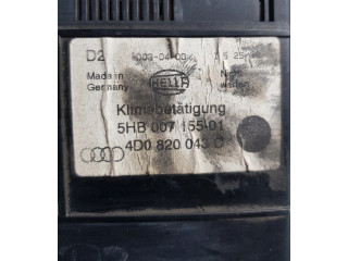 Блок управления климат-контролем 4D0820043C, 5HB00715501   Audi A8 S8 D2 4D