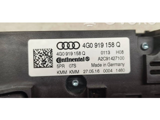 Блок управления климат-контролем 4G0919158Q, A2C91427100   Audi A6 S6 C7 4G