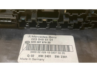 Блок предохранителей 0035455101   Mercedes-Benz E W211    