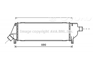 Интеркулер  14461AY600, 14461AY600   Nissan Micra 