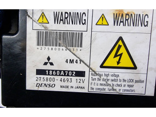 Řídící jednotka 1860A702, 2758004693   Mitsubishi Pajero 2008