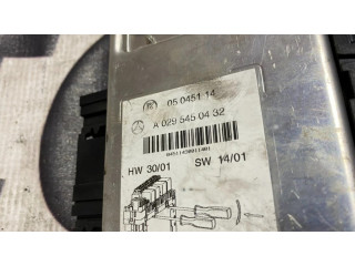   Pojistková skříňka a0295450432, 0295450432   Mercede-Benz S W220 2001