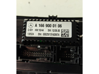 Блок управления климат-контролем A1669000106   Mercedes-Benz ML W166