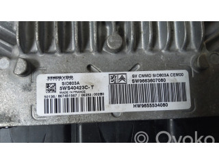 Řídící jednotka SW9663607080, 5WS40423CT   Peugeot 407 2005