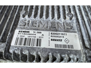 Блок управления коробкой передач 8200211611, 8200052418   Renault Laguna II