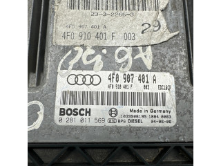 Блок управления двигателя 4F0907401A, 4F0910401F   Audi A6 S6 C6 4F