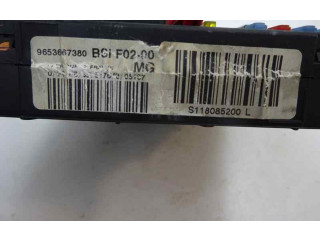 Pojistková skříňka Řídící jednotka BSM 9653667380   Citroen C3 Pluriel 2005