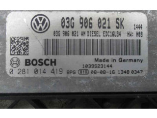 Řídící jednotka 03G906021SK   Seat Toledo III (5P) 2008