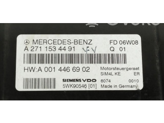 Блок управления двигателя A2710107144, A2711534491   Mercedes-Benz CLK AMG A208 C208