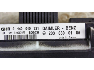 Блок управления климат-контролем a2038300185, 2038300185   Mercedes-Benz C W203
