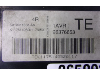 Блок управления двигателем ECU 96376653TE, 96376653TE   Chevrolet Aveo