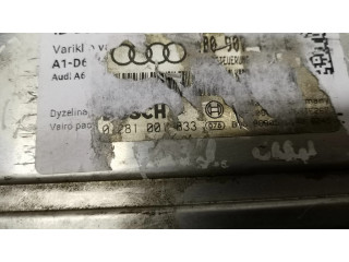 Блок управления двигателя 0281001833   Audi A6 S6 C5 4B