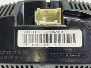 Панель приборов A2115400411, 2115400411   Mercedes-Benz E W211       