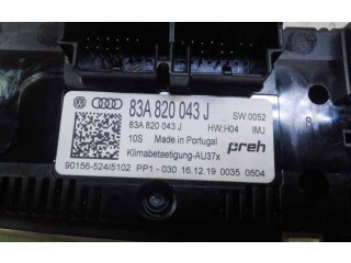 Блок управления климат-контролем 83A820043JIMJ, 83A820043J   Audi A1