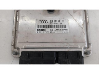 Блок управления двигателя 8E0907401M, 0281011255   Audi A4 S4 B6 8E 8H