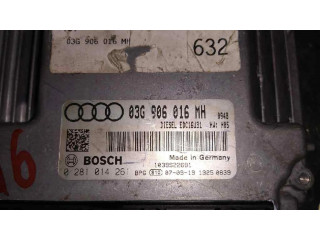 Блок управления двигателя 03G906016MH   Audi A6 S6 C6 4F