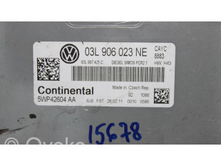 Блок управления двигателя 03L906023NE, 5WP42604AA   Volkswagen Touran I