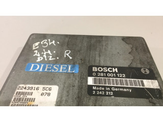 Řídící jednotka 2242212, 0281001122   BMW 5 E34 1995