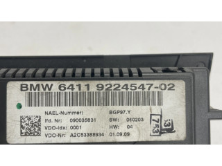 Блок управления климат-контролем 9224547   BMW 3 E92 E93