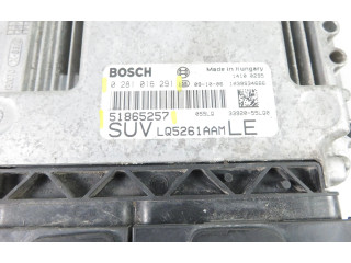 Řídící jednotka 0281016291, 51865257   Fiat Sedici 2010
