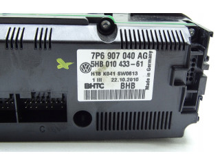 Блок управления климат-контролем 7P6907040AG, 7P6907040AG   Volkswagen Touareg II