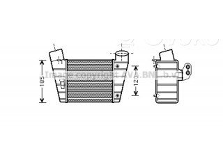 Интеркулер  8L9145805H, 8L9145805H   Audi TT Mk1 